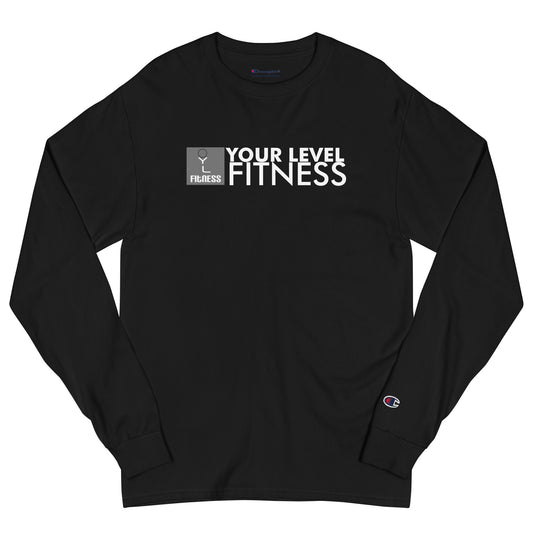 10 Years of YLF: Retro Logo Unisex Champion Long Sleeve Tee