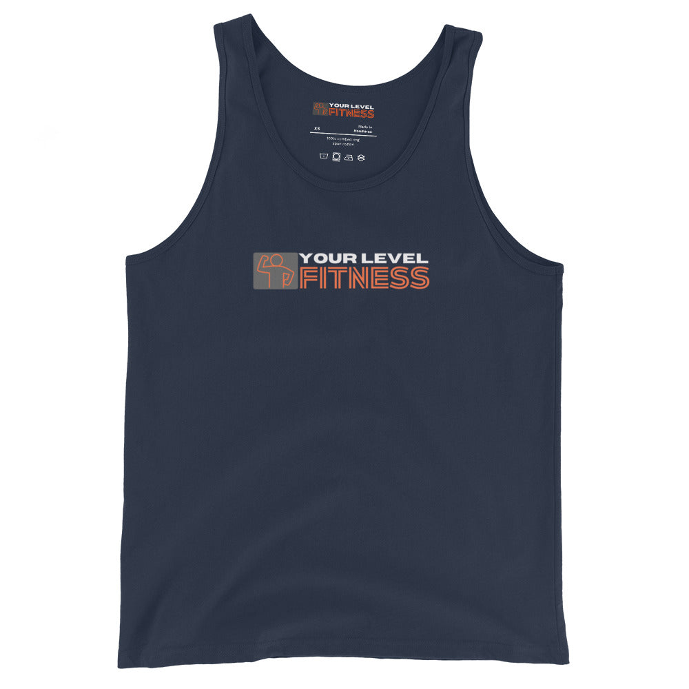 Your Level Fitness Logo Unisex Tank