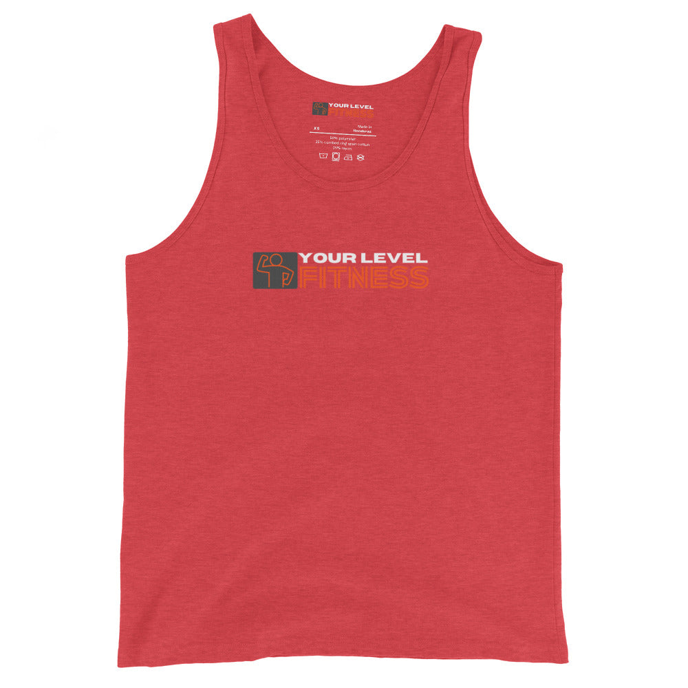 Your Level Fitness Logo Unisex Tank