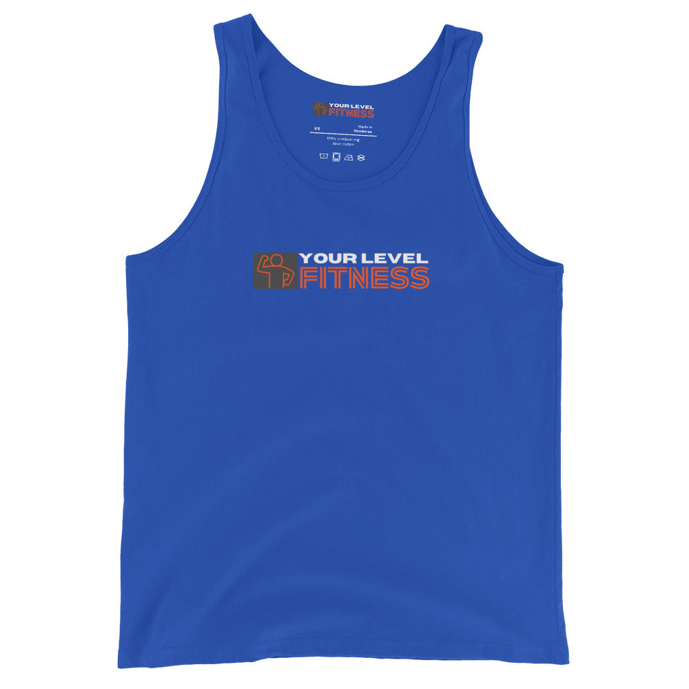 Your Level Fitness Logo Unisex Tank