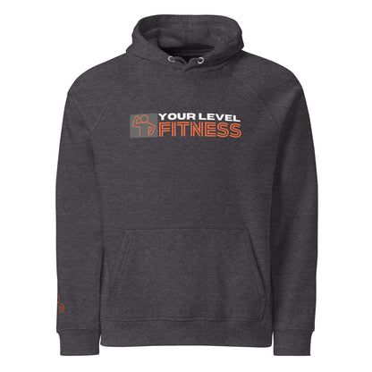 Your Level Fitness Logo Unisex Hoodie