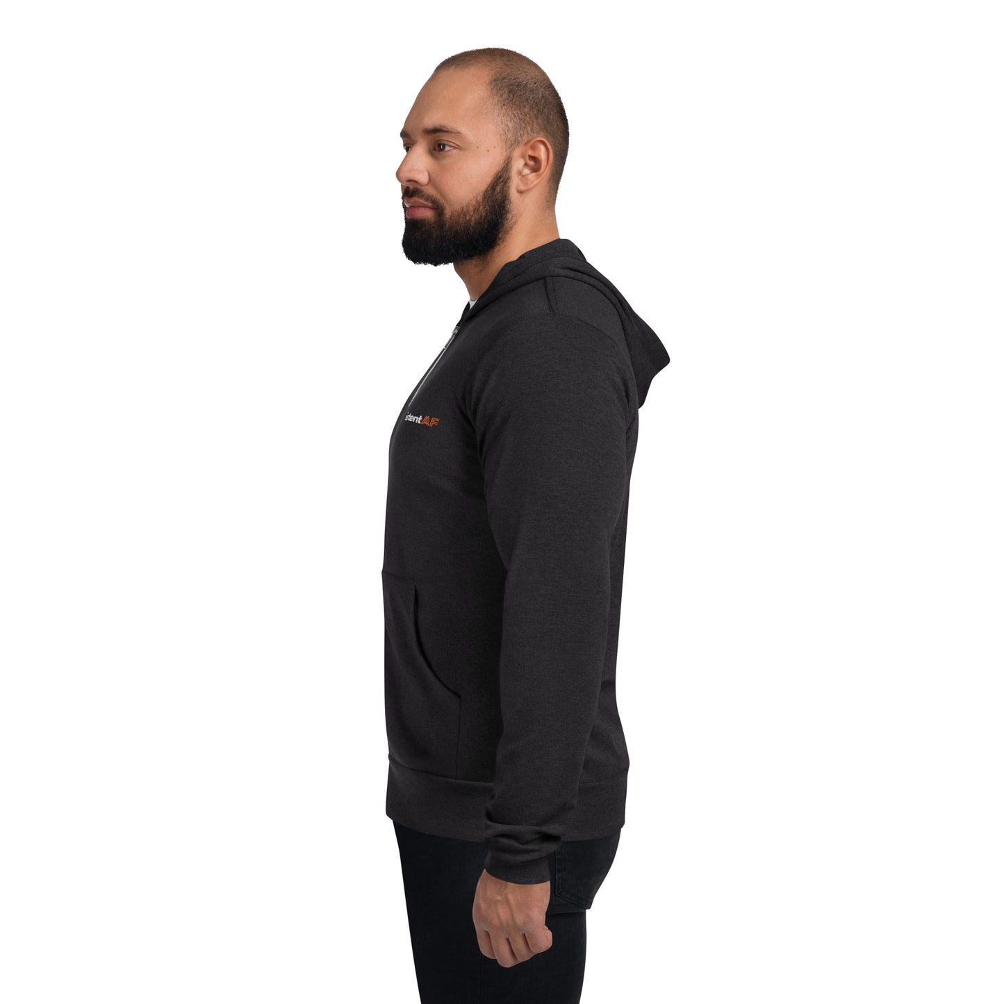 Consistent AF Unisex Zip Training Hoodie