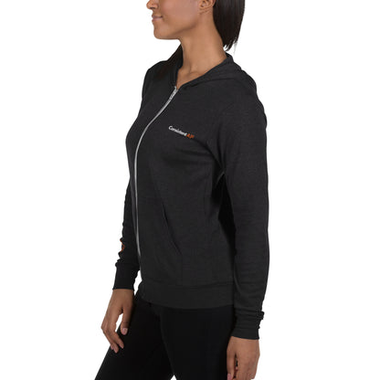 Consistent AF Unisex Zip Training Hoodie