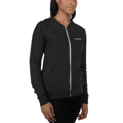 Consistent AF Unisex Zip Training Hoodie