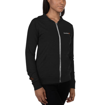 Consistent AF Unisex Zip Training Hoodie