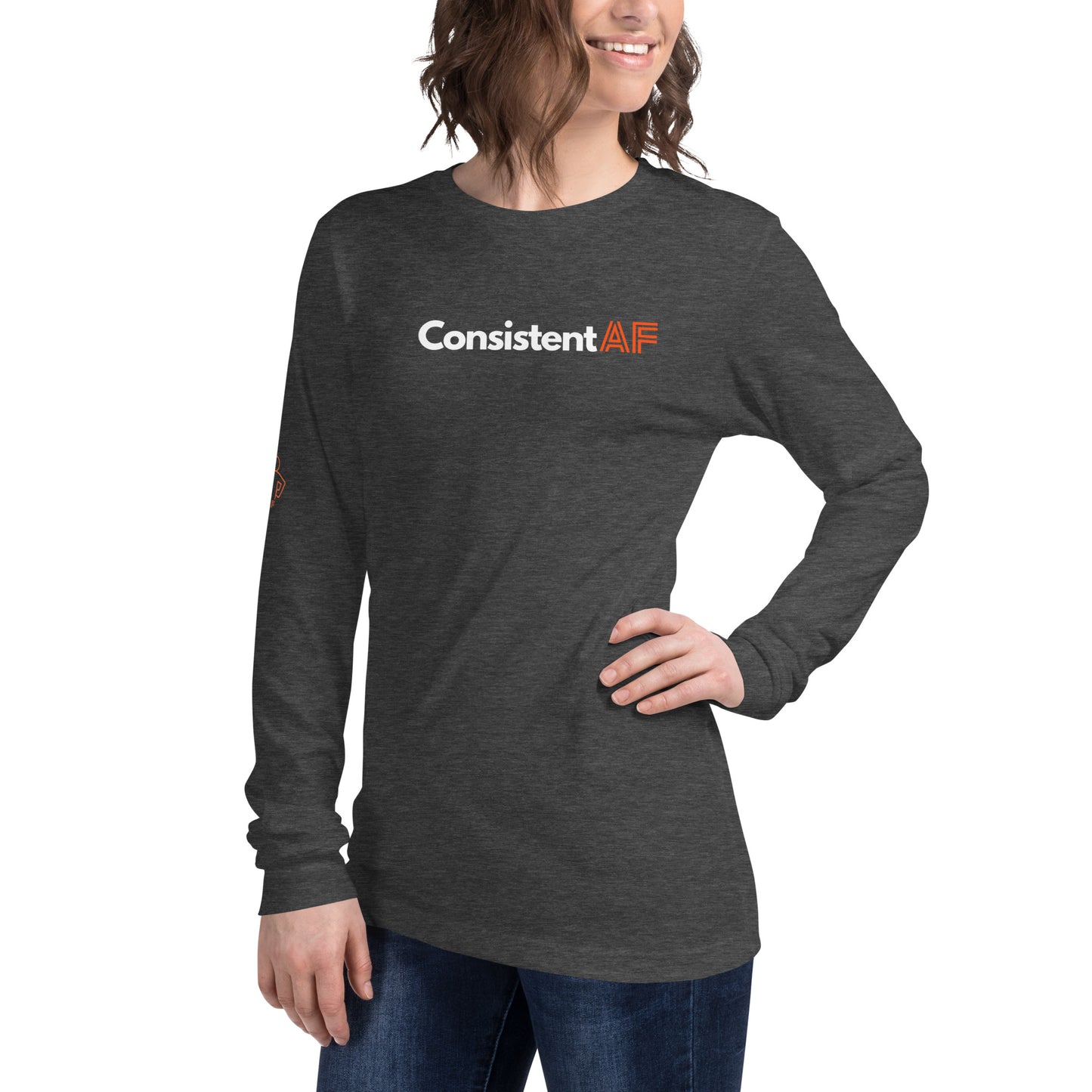 Consistent AF Unisex Long Sleeve Tee