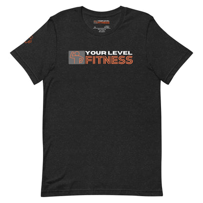 Your Level Fitness Logo Unisex Tee