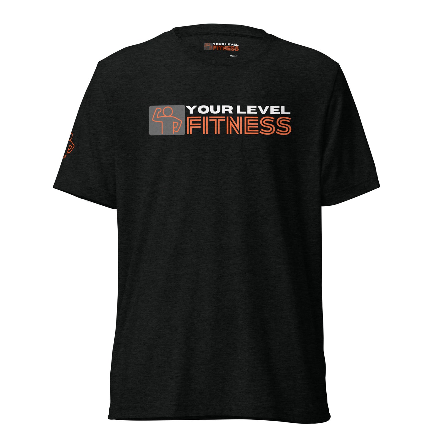 Tri-Blend Your Level Fitness Logo Unisex Tee