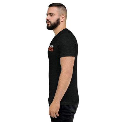 Tri-Blend Your Level Fitness Logo Unisex Tee