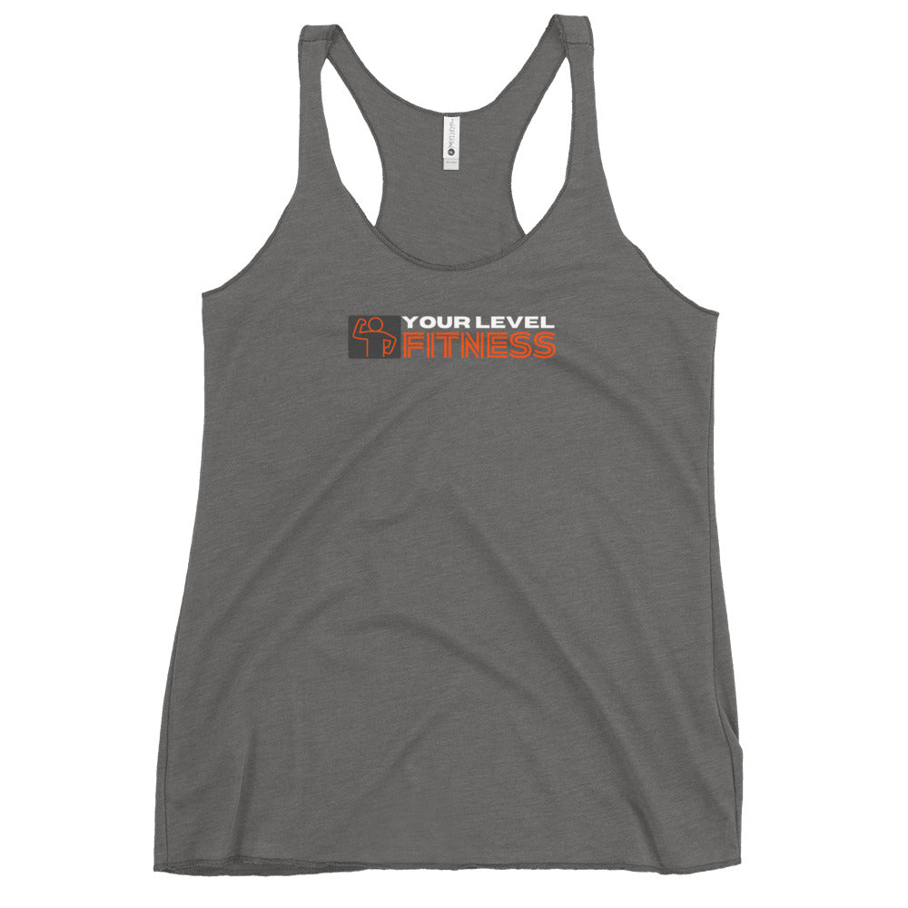 Your Level Fitness Logo Racerback Tank