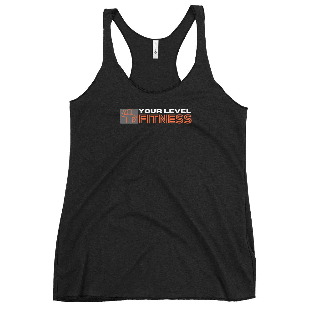 Your Level Fitness Logo Racerback Tank