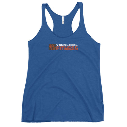 Your Level Fitness Logo Racerback Tank