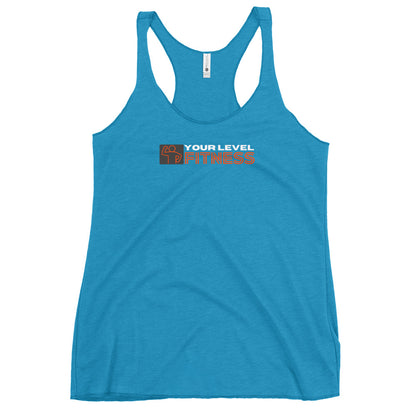 Your Level Fitness Logo Racerback Tank