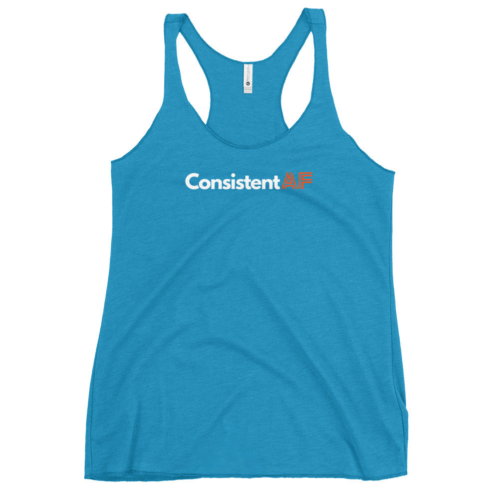 Consistent AF Racerback Tank